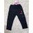 Jeans rifle with rubber at the waist of insulated infant baby girl (74-98) FAD DY-1069