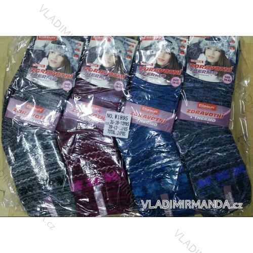 Socks warm thermo health ladies (35-42) ELLASUN W1895
