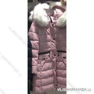 Coat with fur long stitched ladies (s-2xl) METROFIVE MET18006
