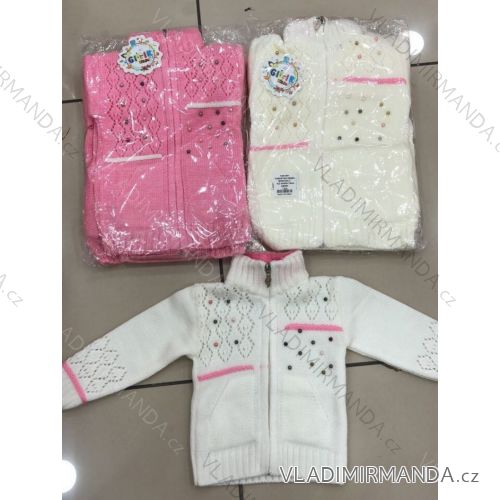 Zipper sweater long sleeve baby girl (1-3 years) TURKEY MODA TM218195
