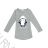 Long Sleeve T-shirt with Kids Girls (98-128) KUGO ML7102
