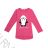 Long Sleeve T-shirt with Kids Girls (98-128) KUGO ML7102
