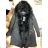 Jacket park with fur winter winter (s-2xl) MISS SISSY MA1185508
