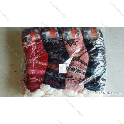 Socks warm, warm, cotton, ladies and men (35-42) ELLASUN W39008
