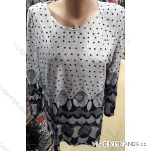 T-shirt tunic 3/4 long sleeve ladies (l-3xl) DUNAUONE POLSKá Móda PM118223
