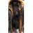 Winter coat with fur coat for women (s-2xl) POLAND VIN180070
