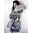 Coat winter park with fur women's army mask (sl) K-ZELL ITALIAN MODA IM917208
