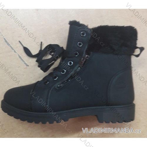 Ankle boots work with fur (36-41) OBUV OB318016
