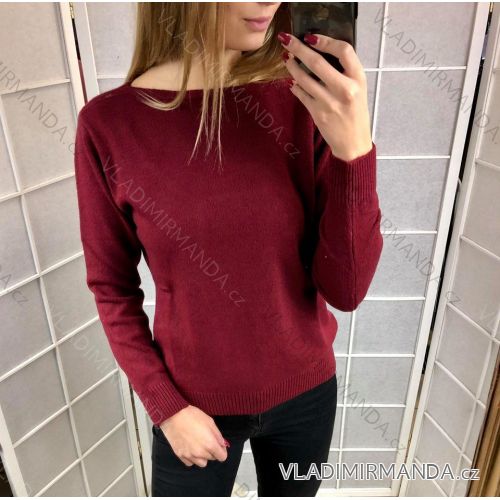 Sweater slim long sleeve ladies (uni sl) ITALY MODA IM51862281
