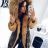 Winter jacket with fur coat for women K-ZELL ITALIAN MODA MF18004
