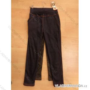 Women's denim leggings (m-2xl) THERMO P137
