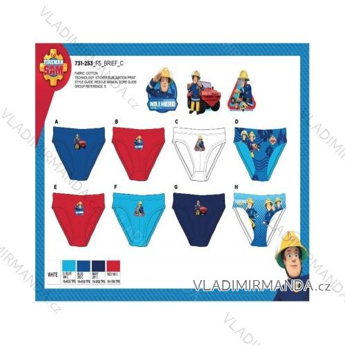 Briefs fireman sam children's boys (2-6 years) SETINO 731-183