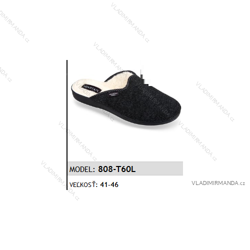 Men's Slippers Slippers (41-46) MJARTAN SHOES 808-T60L
