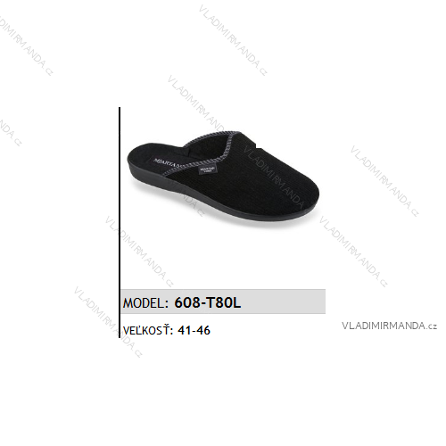 Men's Slippers Slippers (41-46) MJARTAN SHOES 608-T80L
