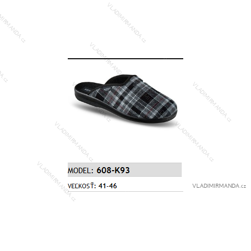 Men's Slippers Slippers (41-46) MJARTAN SHOES 608-K93
