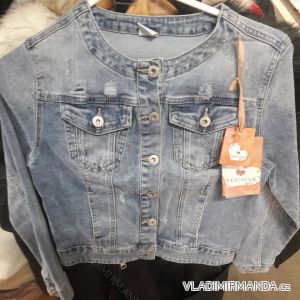 Denim Jacket short women's (xs-xl) Yes Pink IM919WL1044
