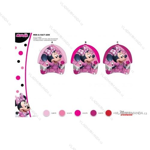 Minnie Mouse Cap Girls (52-54) SETINO MIN-A-HAT-119