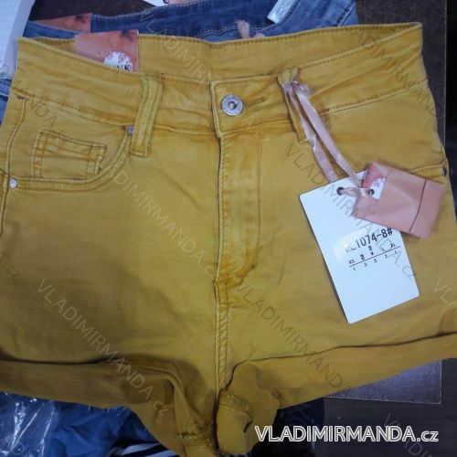 Shorts jeans shorts women (XS-XL) ITALIAN MODES YES PINK IM919WL1074-8
