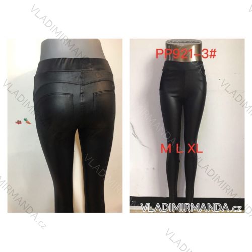 Long Leggings Women's Leatherette (M-XL) ELEVEK PP921-3
