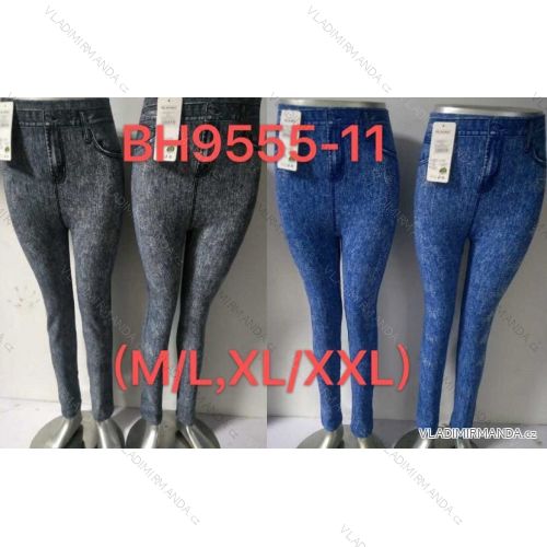 Long Denim Women's Leggings (M / L-XL / 2XL) ELEVEK BH9555-11
