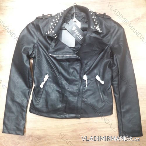 Women's Leatherette Jacket (xs-xl) FEIFA MA1198881
