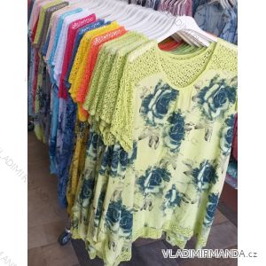 T-shirt short sleeve ladies neon (one size / neon) ITALIAN MODA 1208MIT