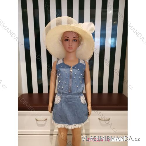 Sleeveless summer dress for children (4-14 years) ITALIAN FASHION 57022
