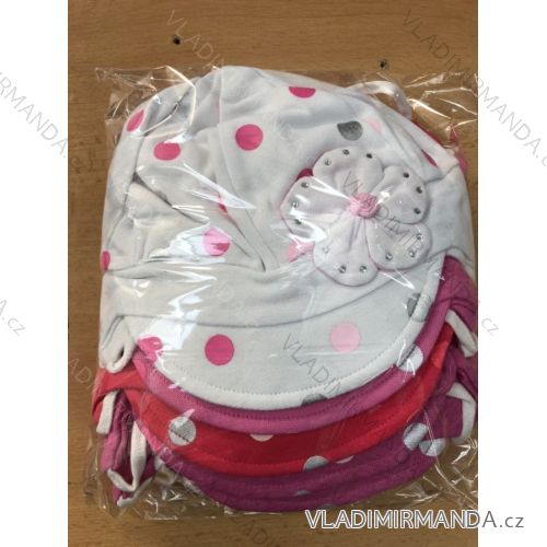 Thin spring cap for infant girls (1-3 years) POLISH PRODUCTION POL119053
