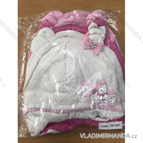 Thin spring cap for infant girls (1-3 years) POLISH PRODUCTION POL119058
