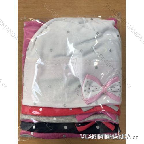 Thin spring cap for girls (3-8 years) POLISH PRODUCTION POL119063
