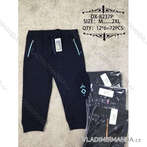 Sweatpants 3/4 Short Ladies (m-2xl) N-FEEL DX-8237P
