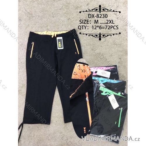 Sweatpants 3/4 Short Ladies (m-2xl) N-FEEL DX-8230
