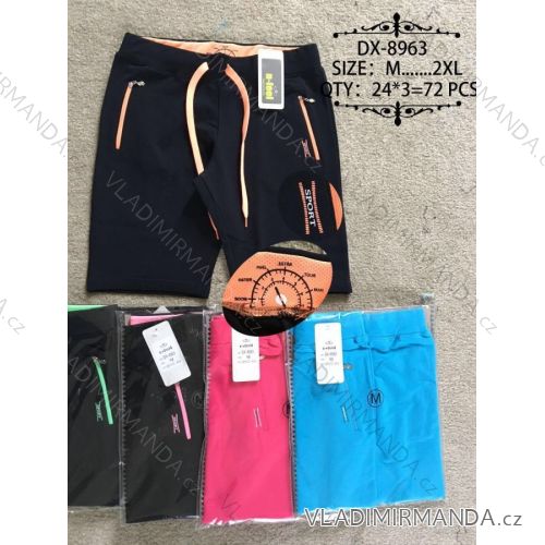 Sweatpants 3/4 Short Ladies (m-2xl) N-FEEL DX-8963
