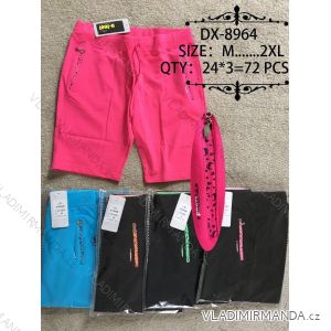 Sweatpants 3/4 Short Ladies (m-2xl) N-FEEL DX-8964
