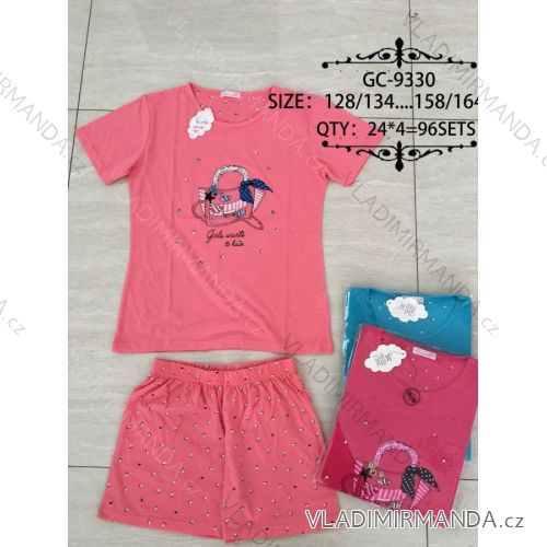 Short Baby Girl Pajamas (128-170) VALERIE DREAM GC-9330