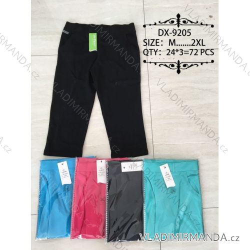 Sweatpants 3/4 Short Ladies (m-2xl) N-FEEL DX-9205
