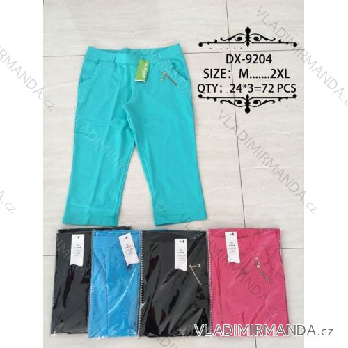 Sweatpants 3/4 Short Ladies (m-2xl) N-FEEL DX-9204
