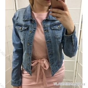 Denim Jacket Short Ladies (xs-xl) Re Dress IM919C007-8
