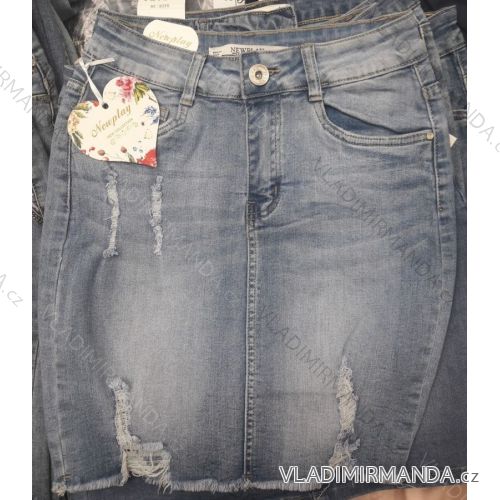 Women's denim skirt (xs-xl) M. Sara MA519007

