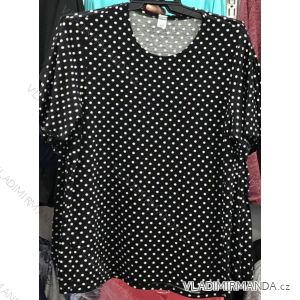 T-shirt short sleeve ladies oversized dot (L-4XL) GOSIA POLISH MODA PM119118
