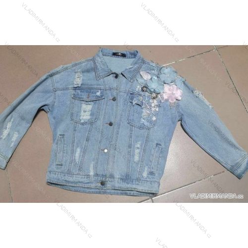 Denim Jacket short women's (xs-xl) JEWELLY LUXXURY LEX19001
