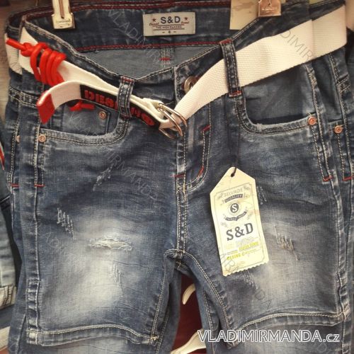 Baby Boy Jeans Shorts with Belt (98-128) SAD SAD19DT-1053
