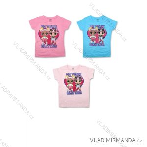 T-Shirt Short Sleeve Paw Patrol Kids Girls Cotton (116-152) SETINO 1922-9007_B