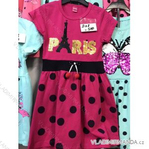 Short sleeve dress for girls (2-8 years) TURKEY PRODUCTION TV419159