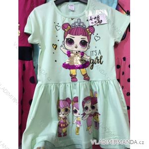 Short sleeve dress for girls (2-8 years) TURKISH PRODUCTION TV419165