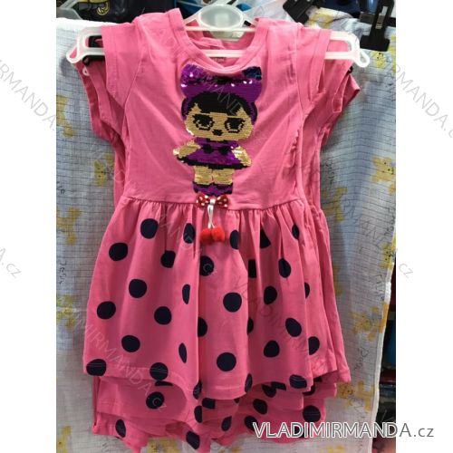 Short sleeve dress for girls (2-8 years) TURKISH PRODUCTION TV419169