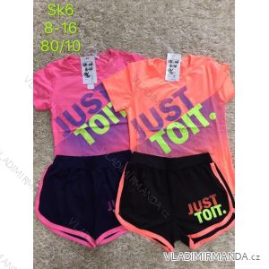 Set summer shirt short sleeve and shorts youth (8-16 years) SAD SAD19SK6