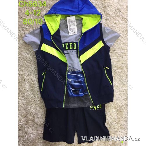 Summer T-shirt short sleeve, shorts, sleeveless sweatshirt youth (4-12 years) SAD SAD19CH5634