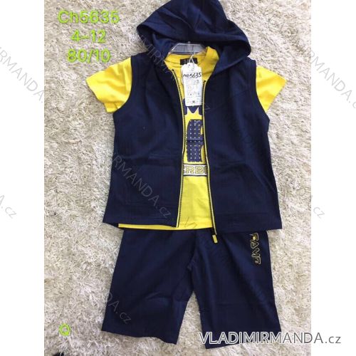 Summer T-shirt short sleeve, shorts, sleeveless sweatshirt youth (4-12 years) SAD SAD19CH5635