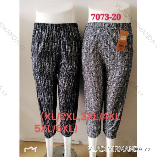 Sweatpants 3/4 short ladies oversized (xl / 2xl, 3xl / 4xl, 5xl / 6xl) ELEVEK 7073-20
